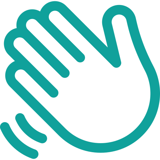 waving hand